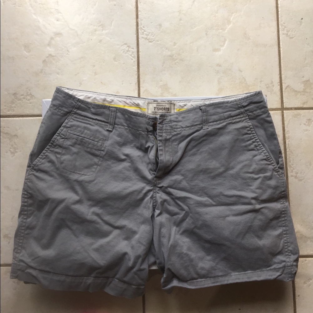 Gray Khaki Shorts